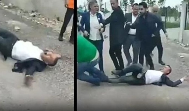 Kendini yere atan AK Partili meclis üyesi hakkında disiplin soruşturması