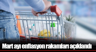 Mart ayı enflasyon rakamları açıklandı