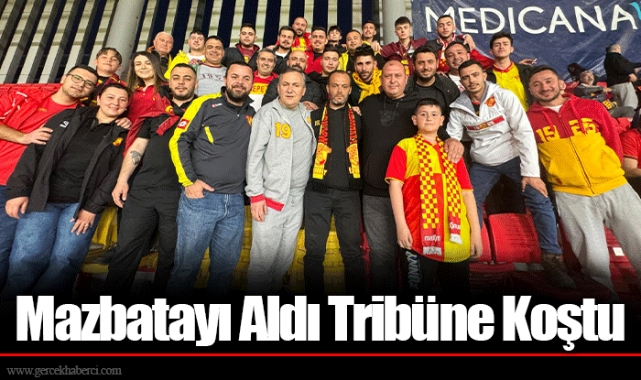 Mazbatayı Aldı Tribüne Koştu