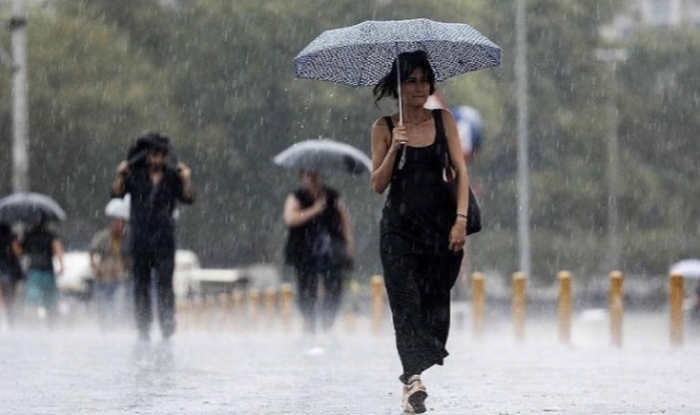 Meteoroloji'den gök gürültülü sağanak ve kuvvetli rüzgar uyarısı
