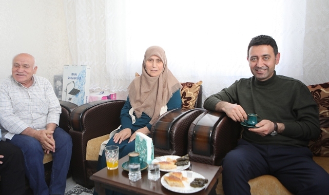 Önal, Bilgi teyzeye verdiği sözü tuttu