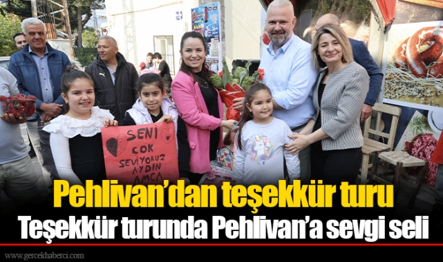 Pehlivan’dan teşekkür turu