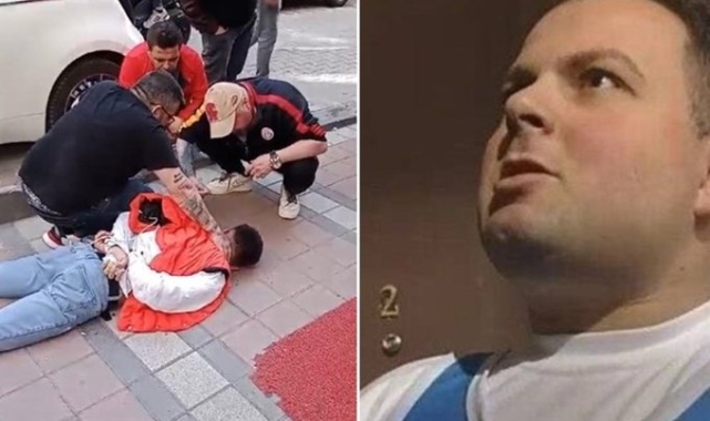 Şişli’de film gibi olay kamerada: ‘Rambo Berk’ olarak bilinen ünlü oyuncu Ferhat Yılmaz hırsızı yakalayıp bağladı