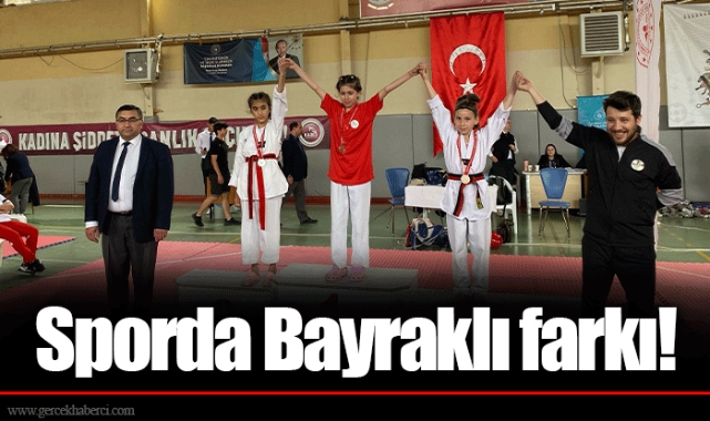 Sporda Bayraklı farkı!
