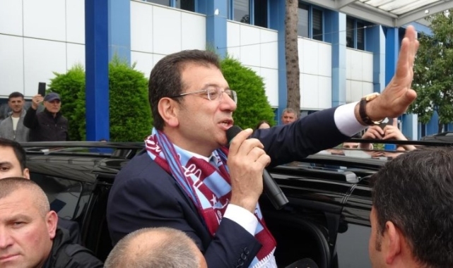 Trabzon'da İmamoğlu'na büyük ilgi