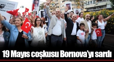 19 Mayıs coşkusu Bornova’yı sardı