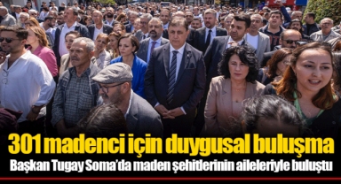 301 madenci için duygusal buluşma