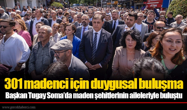 301 madenci için duygusal buluşma