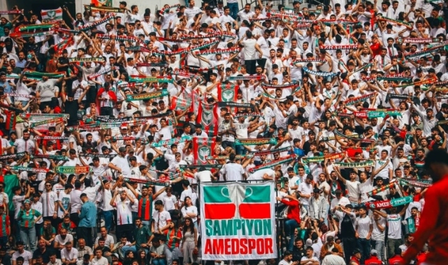 Amedspor şampiyonluğunu ilan etti, 1. Lig'e yükseldi!