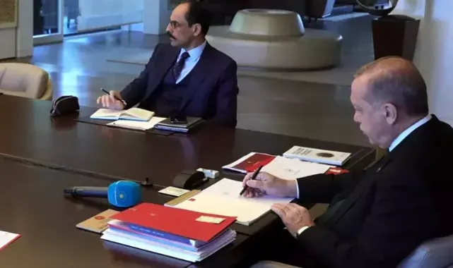 Ankara’da kritik zirve: Erdoğan, MİT Başkanı Kalın ve Adalet Bakanı Tunç’u Beştepe’ye çağırdı