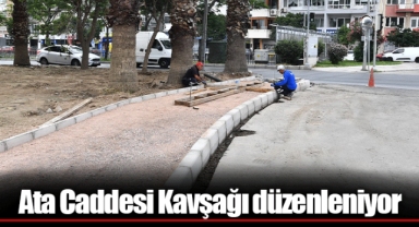 Ata Caddesi Kavşağı düzenleniyor
