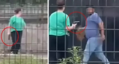 Atıldığı okulun önüne gelip ateş açan genç kız serbest bırakıldı