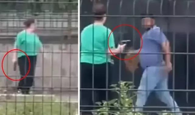 Atıldığı okulun önüne gelip ateş açan genç kız serbest bırakıldı