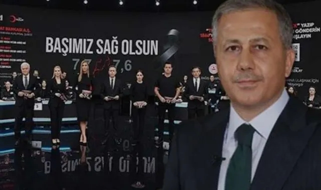 Bakan Yerlikaya'dan 'Türkiye Tek Yürek' yanıtı! Depremzedeler için toplanan paralar nerede?
