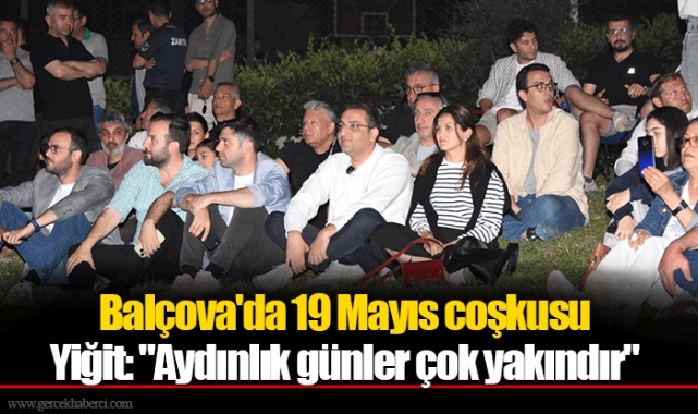 Balçova'da 19 Mayıs coşkusu
