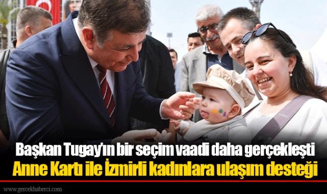 Başkan Tugay’ın bir seçim vaadi daha gerçekleşti