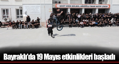 Bayraklı'da 19 Mayıs etkinlikleri başladı