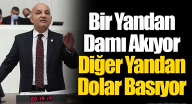 Bir Yandan Damı Akıyor Diğer Yandan Dolar Basıyor