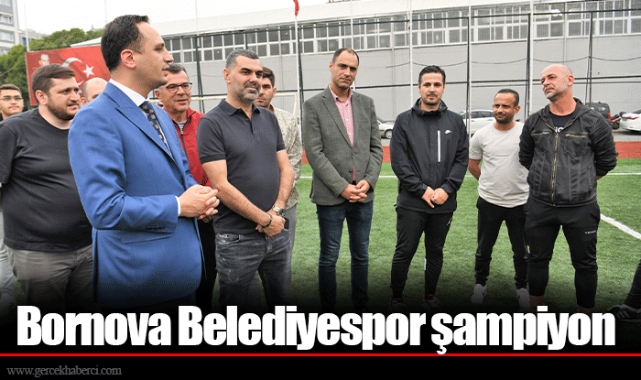 Bornova Belediyespor şampiyon
