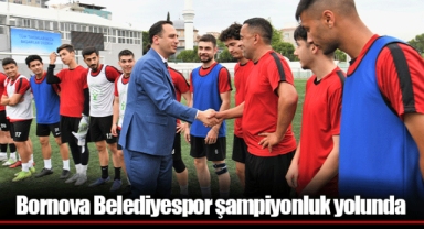 Bornova Belediyespor şampiyonluk yolunda