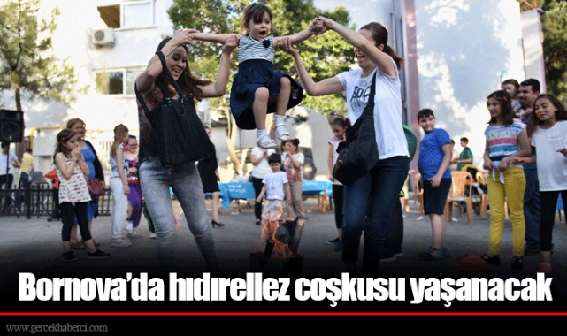 Bornova’da hıdırellez coşkusu yaşanacak