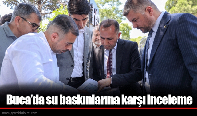 Buca’da su baskınlarına karşı inceleme