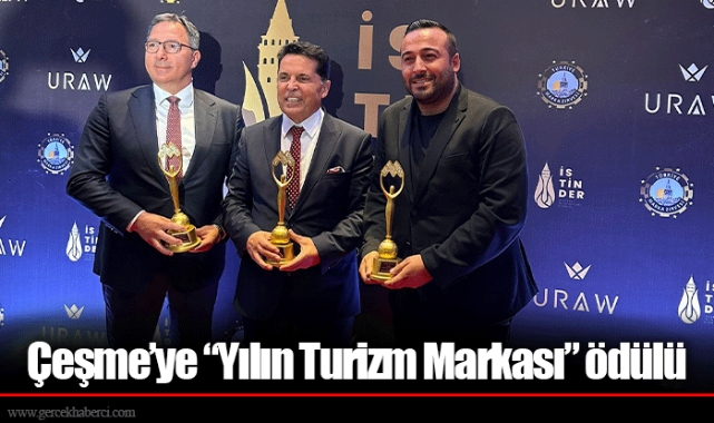 Çeşme’ye “Yılın Turizm Markası” ödülü