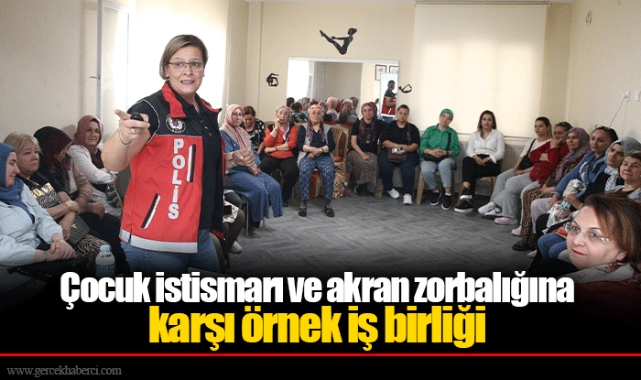 Çocuk istismarı ve akran zorbalığına karşı örnek iş birliği