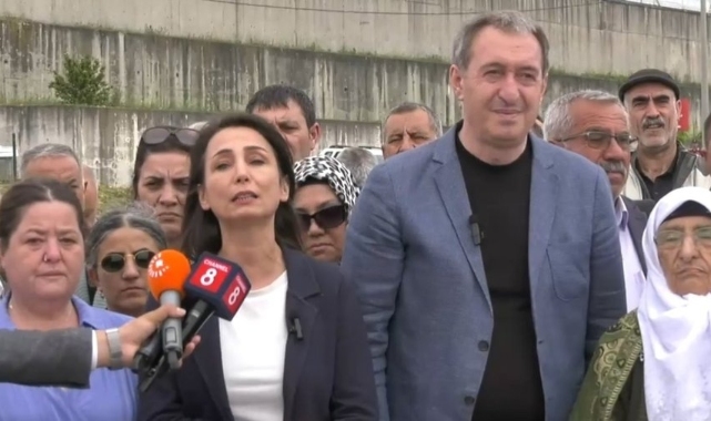 DEM Parti Eş Genel Başkanları Yüksekdağ'ı ziyaret etti: 'Mücadeleye yükleneceğiz'