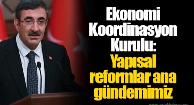 Ekonomi Koordinasyon Kurulu: Yapısal reformlar ana gündemimiz