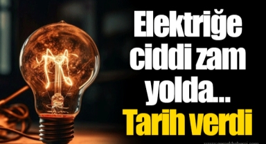 Elektriğe ciddi zam yolda... Tarih verdi