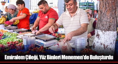 Emiralem Çileği, Yüz Binleri Menemen'de Buluşturdu