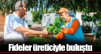 Fideler üreticiyle buluştu