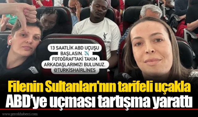 Filenin Sultanları'nın tarifeli uçakla ABD’ye uçması tartışma yarattı