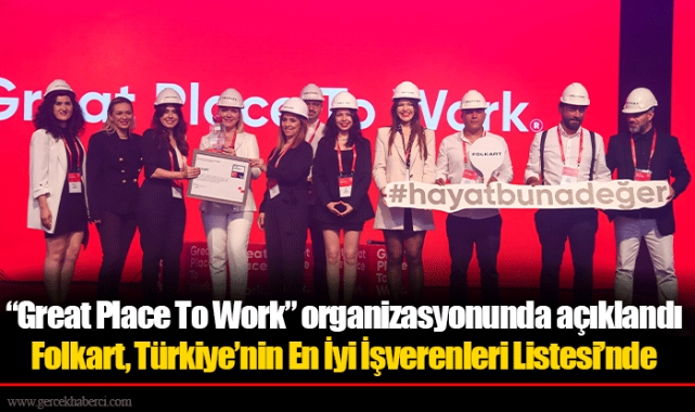 Folkart, Türkiye’nin En İyi İşverenleri Listesi’nde