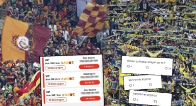 Galatasaraylı ve Fenerbahçeli taraftarlara karaborsa şoku... Araba parasına derbi bileti