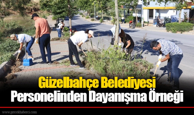 Güzelbahçe Belediyesi Personelinden Dayanışma Örneği 
