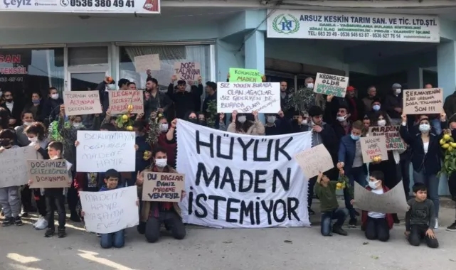 Hatay’da depremi fırsat bilen maden şirketi durmuyor