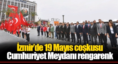 İzmir’de 19 Mayıs coşkusu