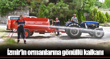 İzmir’in ormanlarına gönüllü kalkanı