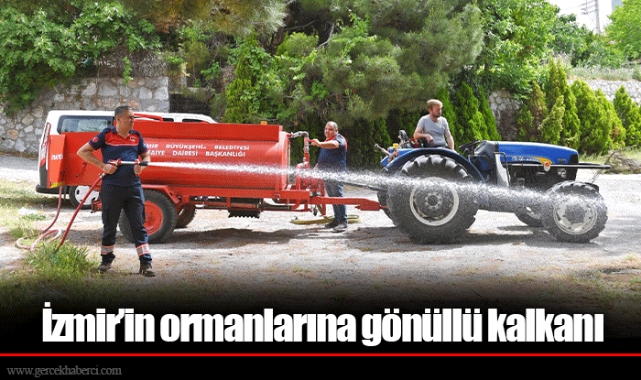 İzmir’in ormanlarına gönüllü kalkanı