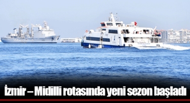 İzmir – Midilli rotasında yeni sezon başladı