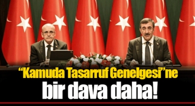 “Kamuda Tasarruf Genelgesi”ne bir dava daha!