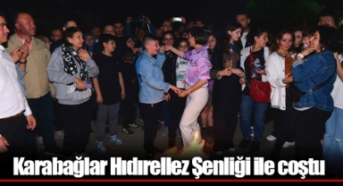Karabağlar Hıdırellez Şenliği ile coştu