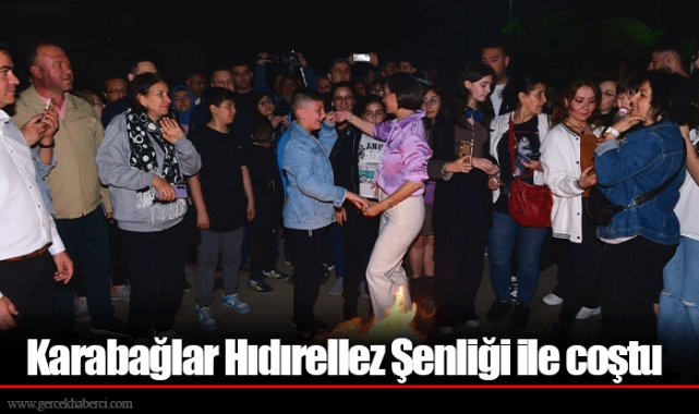 Karabağlar Hıdırellez Şenliği ile coştu