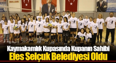 Kaymakamlık Kupasında Kupanın Sahibi Efes Selçuk Belediyesi Oldu