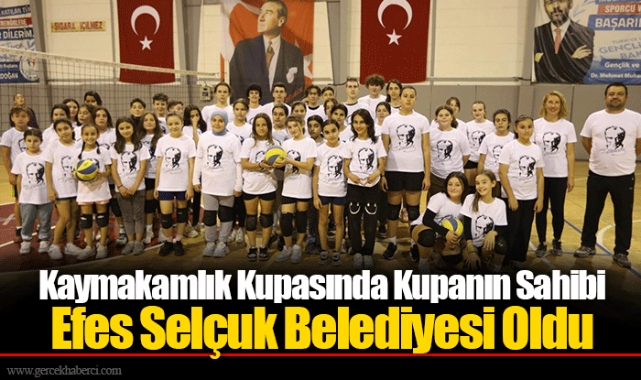 Kaymakamlık Kupasında Kupanın Sahibi Efes Selçuk Belediyesi Oldu