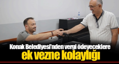 Konak Belediyesi’nden vergi ödeyeceklere ek vezne kolaylığı