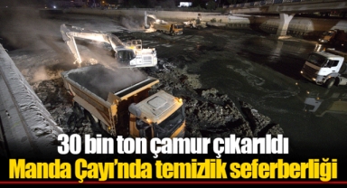 Manda Çayı’nda temizlik seferberliği