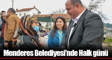 Menderes Belediyesi’nde Halk günü